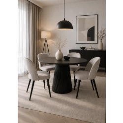 Krzesło tapicerowane DELUXE KR-5 Tkanina Vera 01